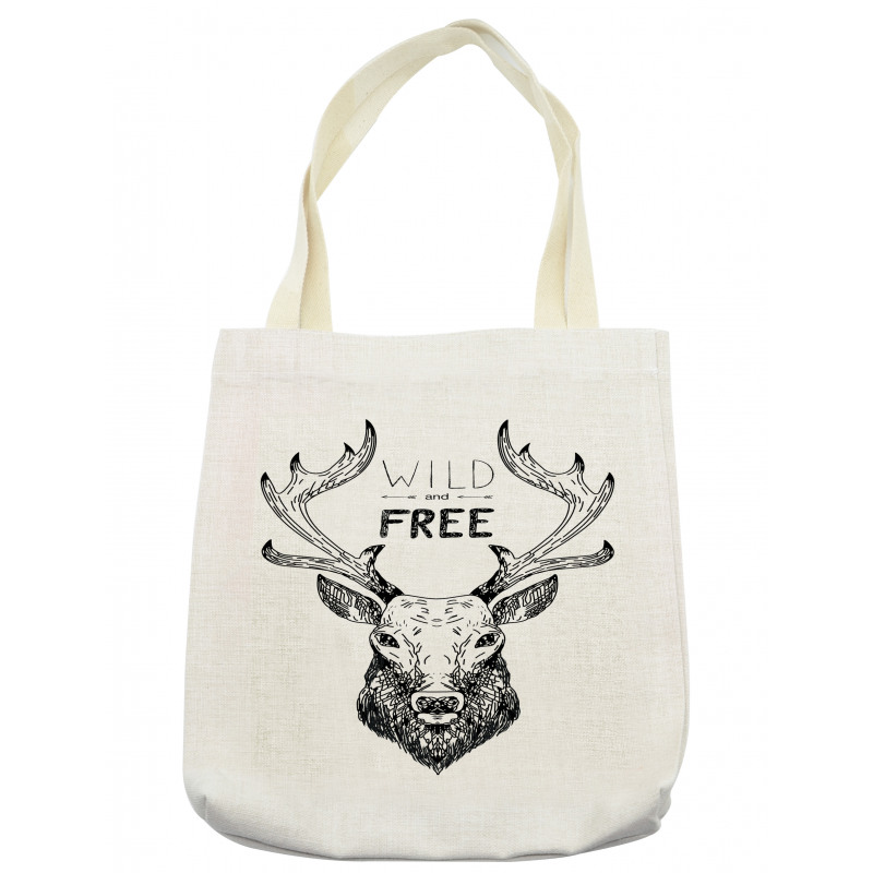 Deer Wild Free Tote Bag