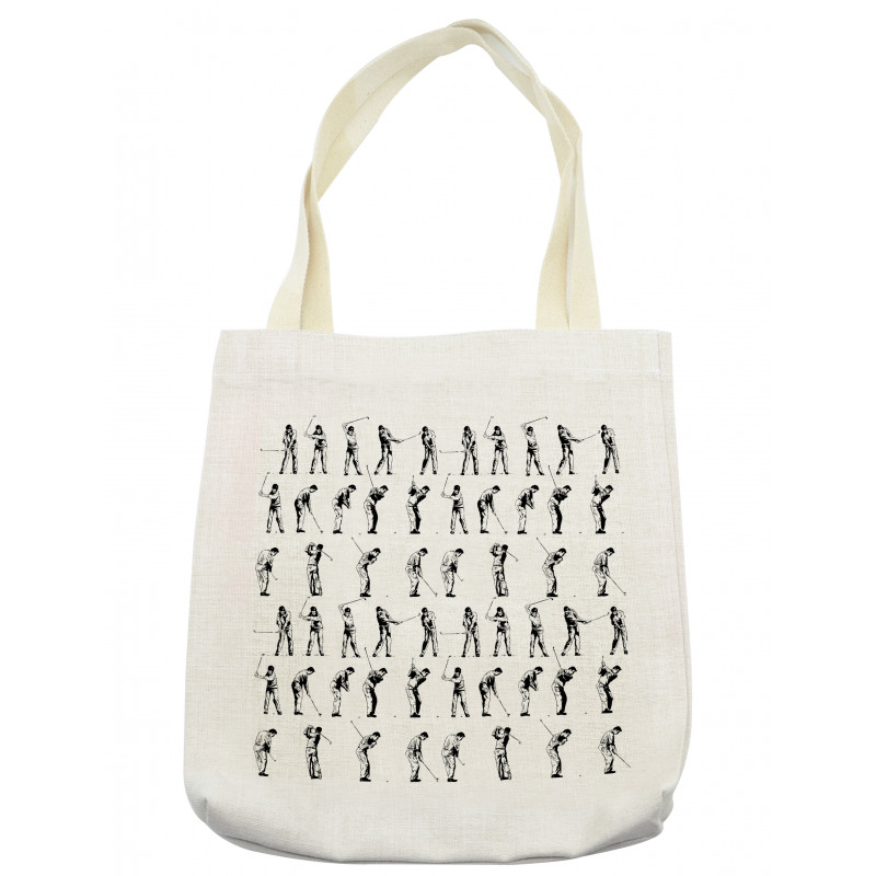 Golf Swing Hobby Play Tote Bag