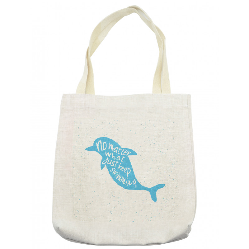 Hand Drawn Sea Mammal Tote Bag