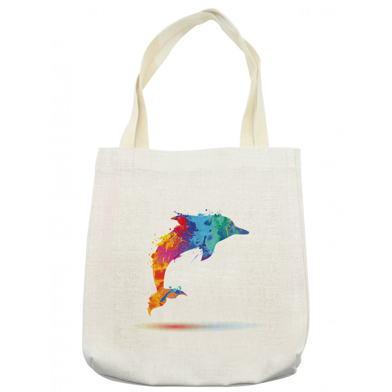 Vibrant Ocean Mammal Tote Bag