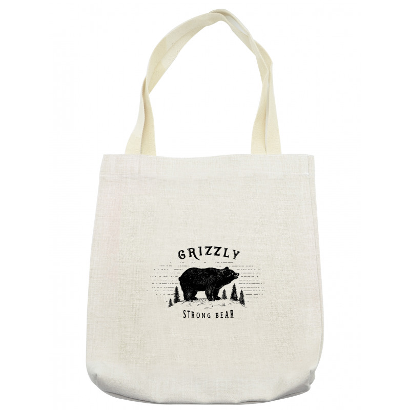 Strong Wild Animal Forest Tote Bag