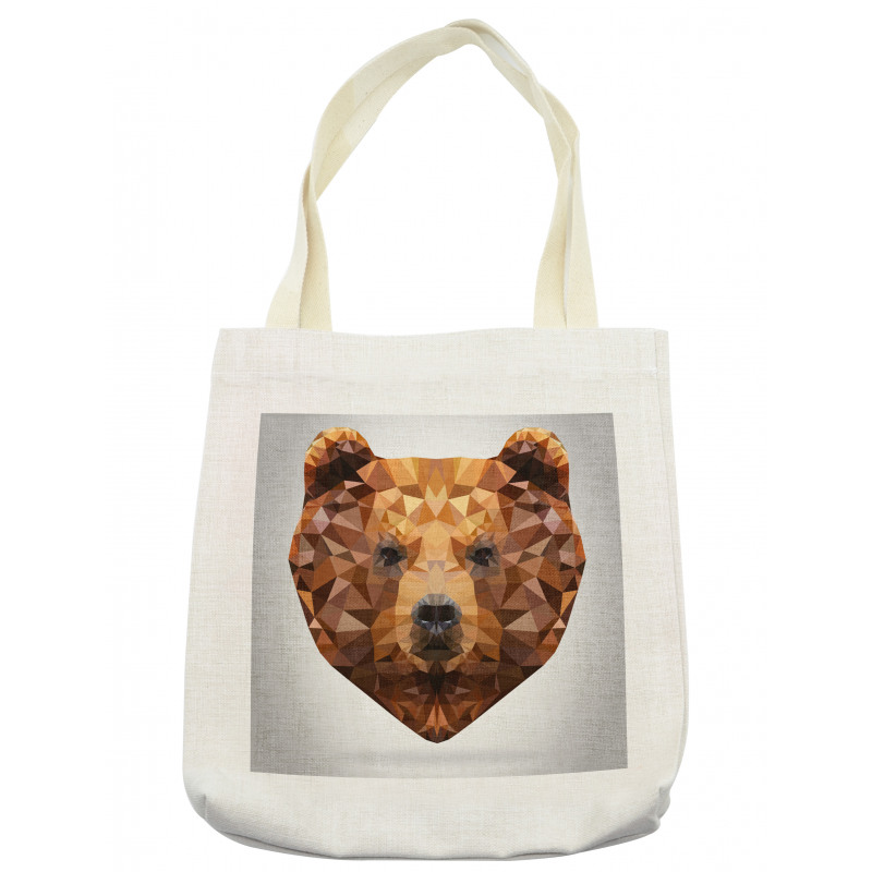 Geometric Modern Portrait Tote Bag