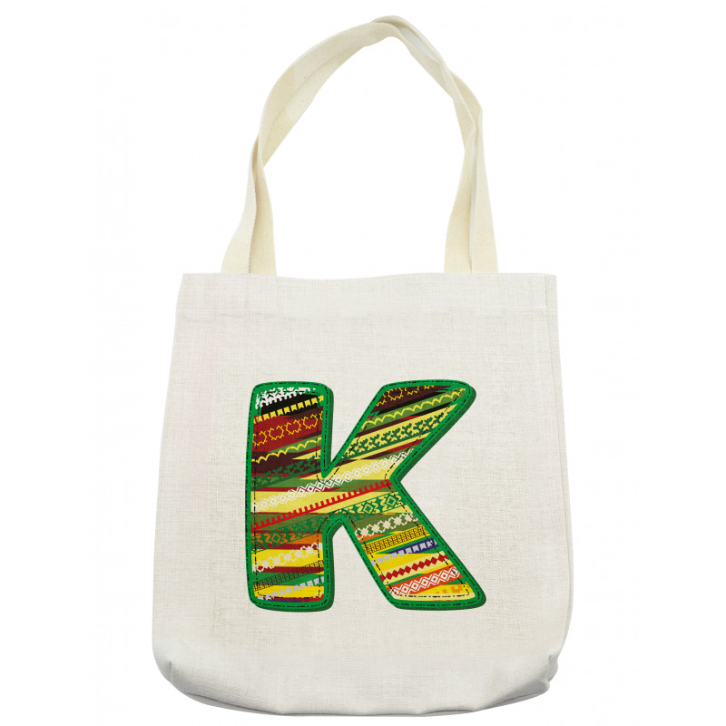 K Green Childish Fun Tote Bag