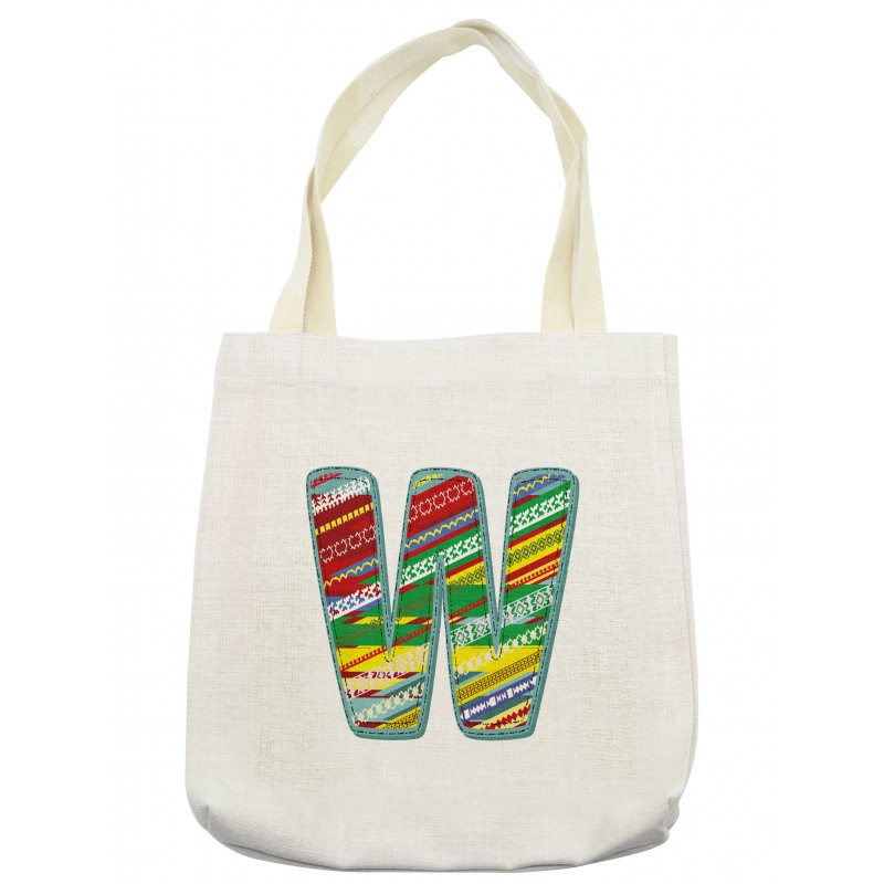 W Boho Eastern African Tote Bag