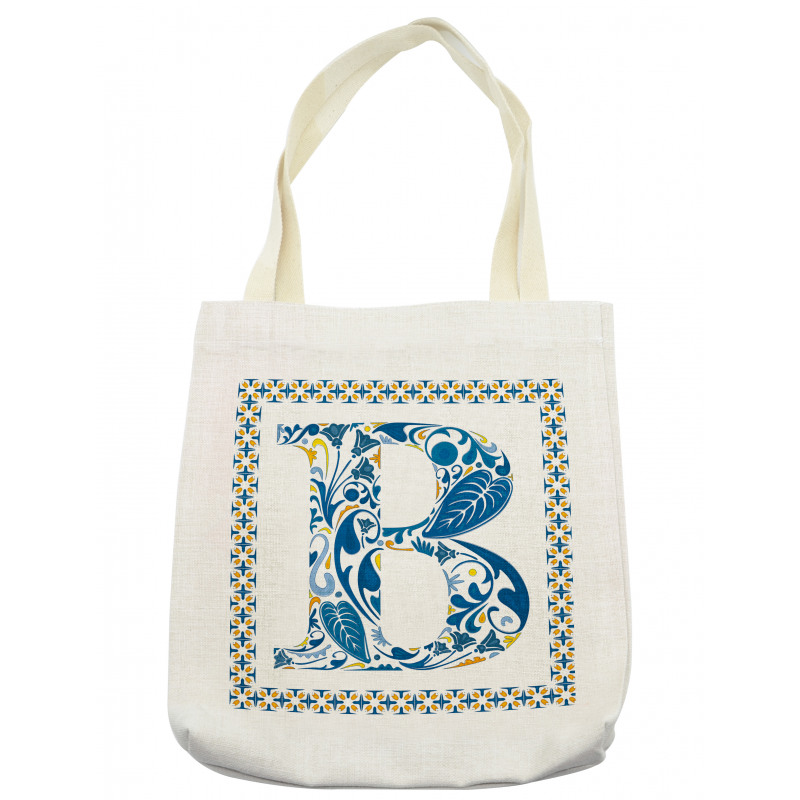 Floral Artwork Design Tote Bag