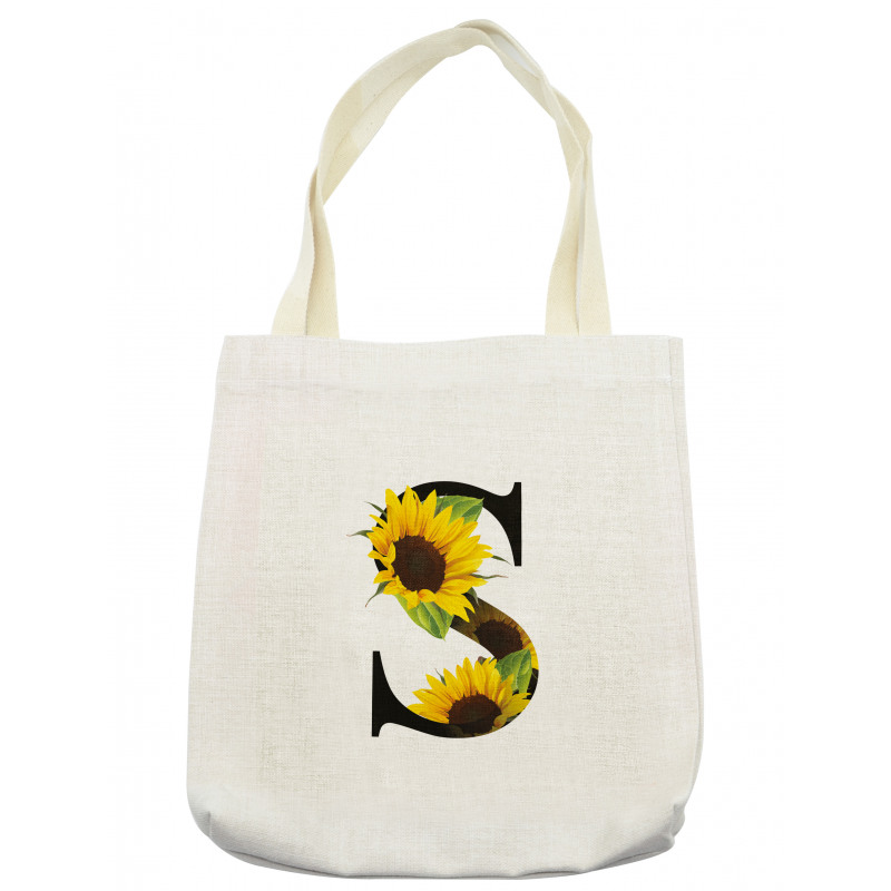 Sunflower Art Design Tote Bag