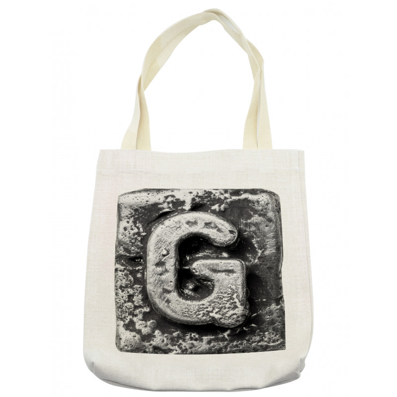 Capital Gothic Effect Tote Bag