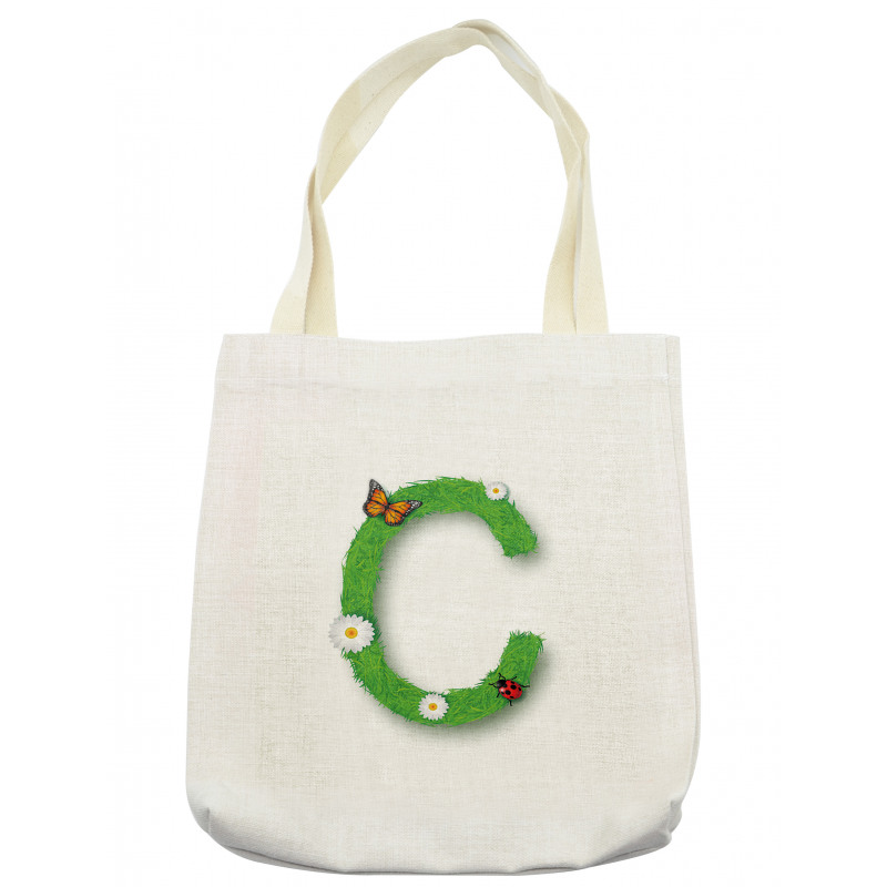 C with Grass Greenland Tote Bag