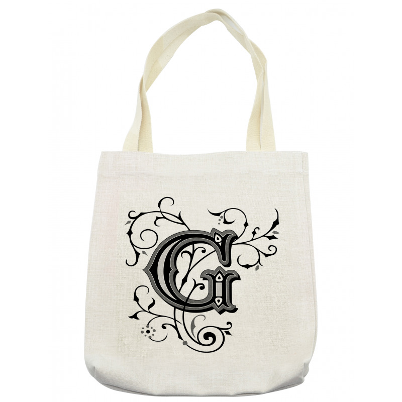 G Font Tote Bag