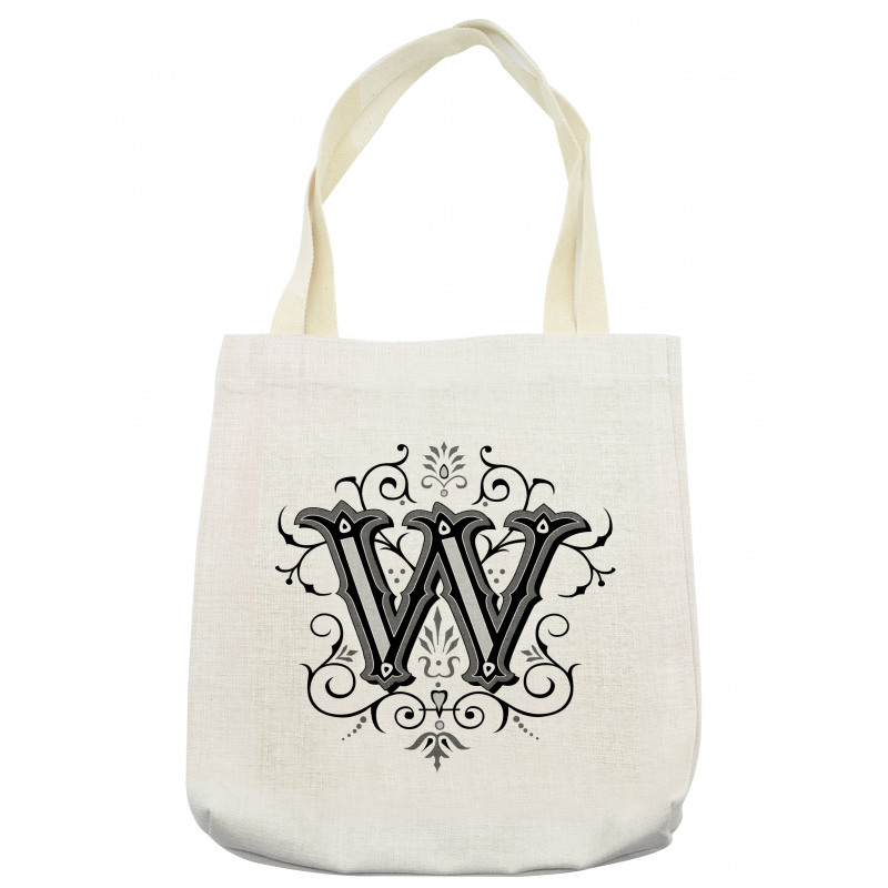 Abstract Ornamental W Tote Bag