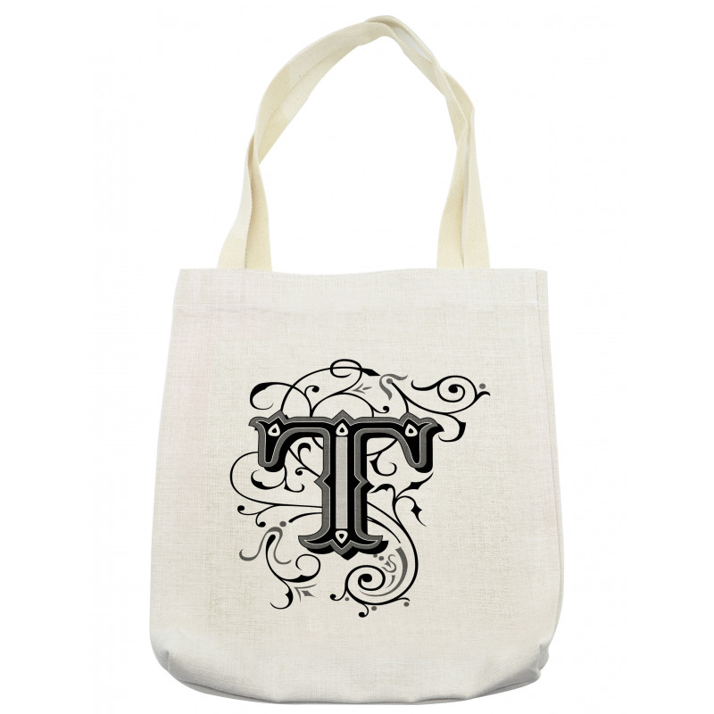 Symmetrical Monochrome Tote Bag