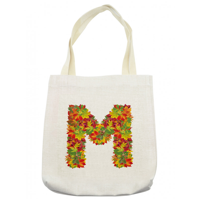 Fall Elements Capital Tote Bag