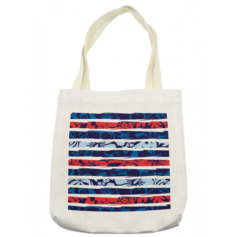 Tropical Hibiscus Beach Tote Bag