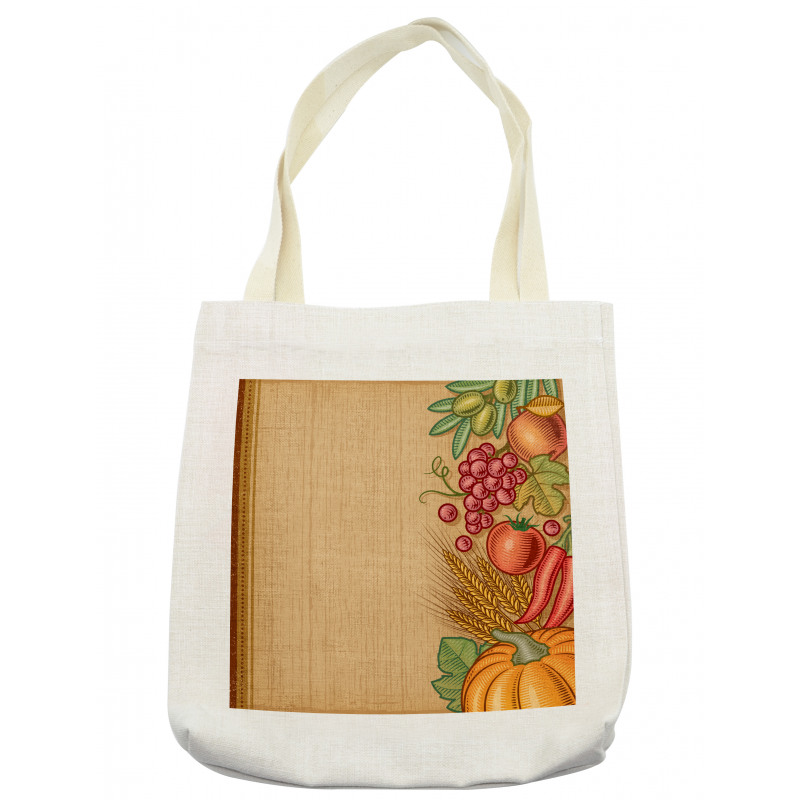 Retro Seasonal Frame Tote Bag