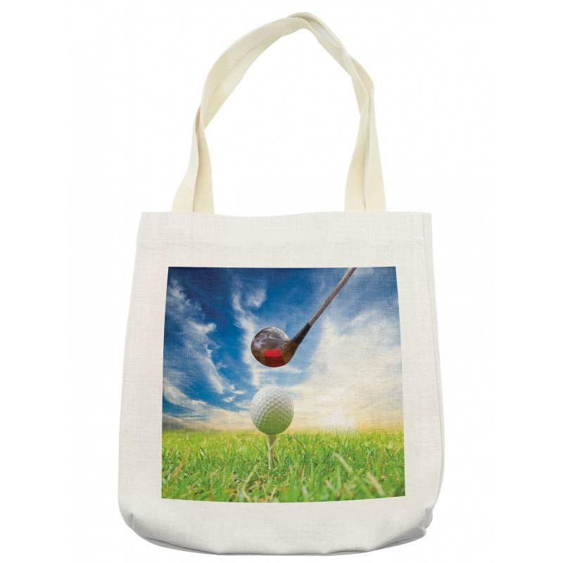 Golf Club and Ball Tote Bag