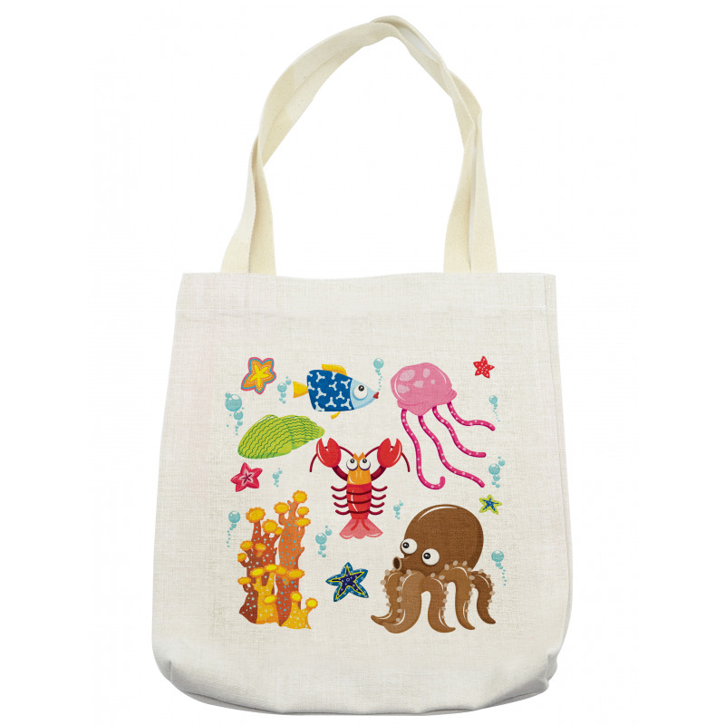 Underwater Wildlife Fun Tote Bag