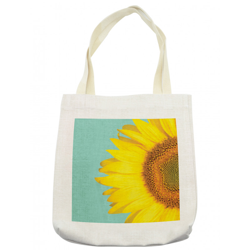 Close up Half Petal Tote Bag