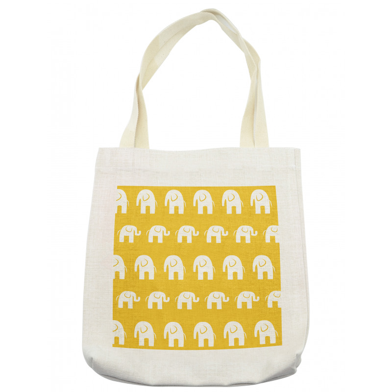 Monotone Animal Pattern Tote Bag