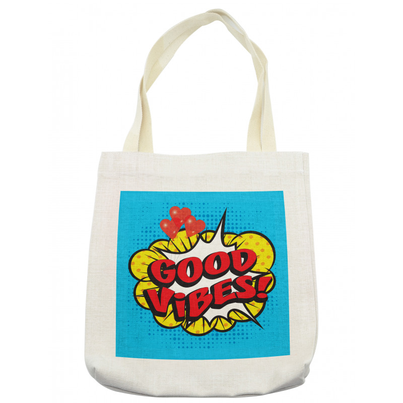 Pop Speech Bubble Tote Bag