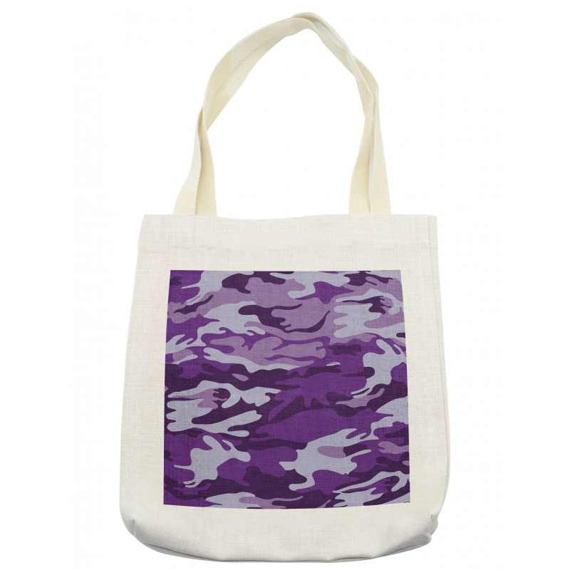 Purple Toned Waves Tote Bag