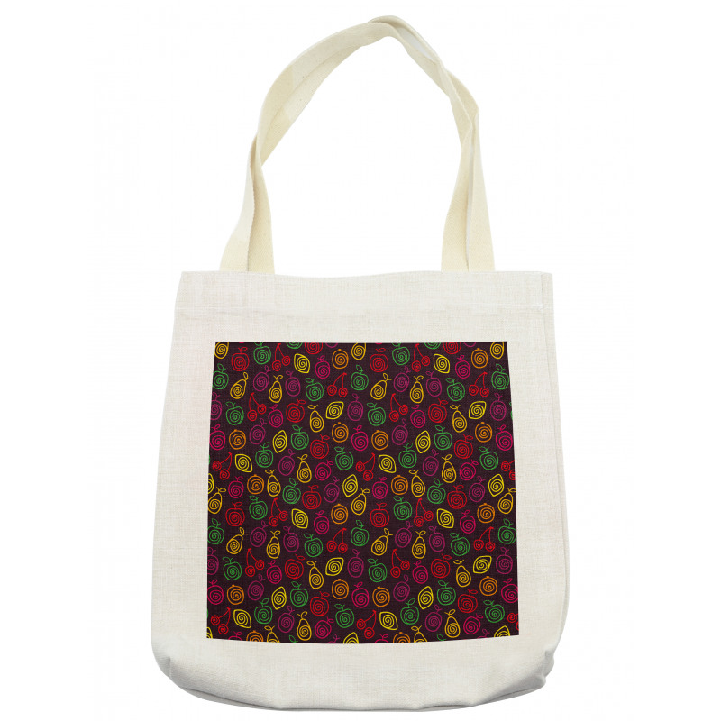 Apples Cherries Pears Tote Bag