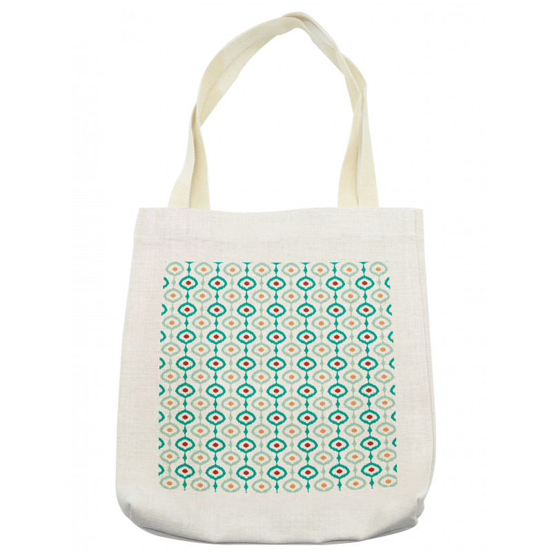 Pastel Chain Ogee Shapes Tote Bag