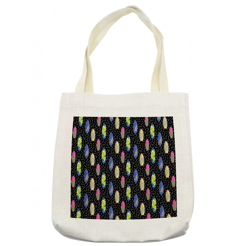 Memphis 80s Style Tote Bag