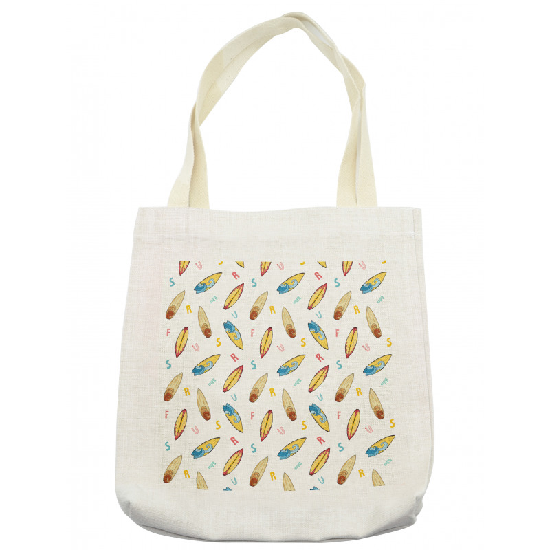 Colorful Letters Tote Bag