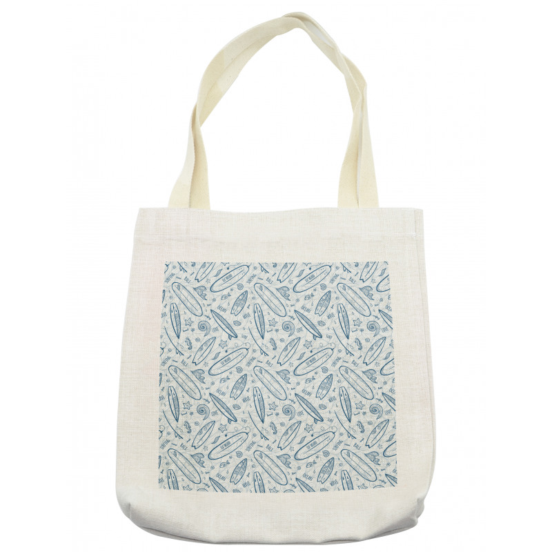 Doodle Summertime Tote Bag