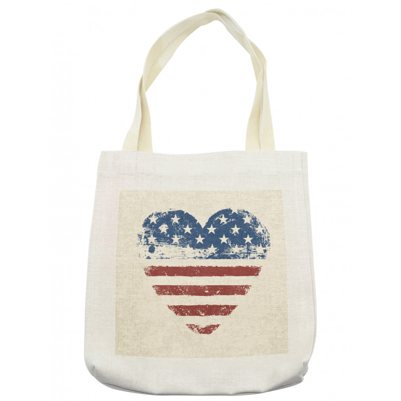 Patriotic Flag USA Tote Bag