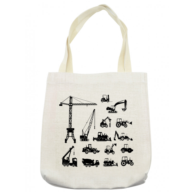 Black Trucks Set Tote Bag