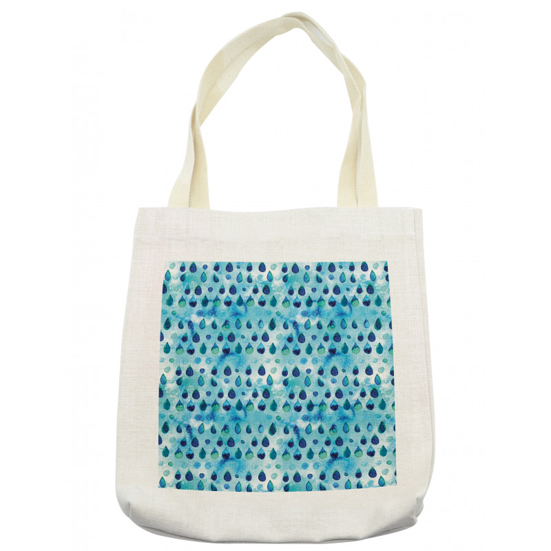 Waterdrops Quirky Tote Bag