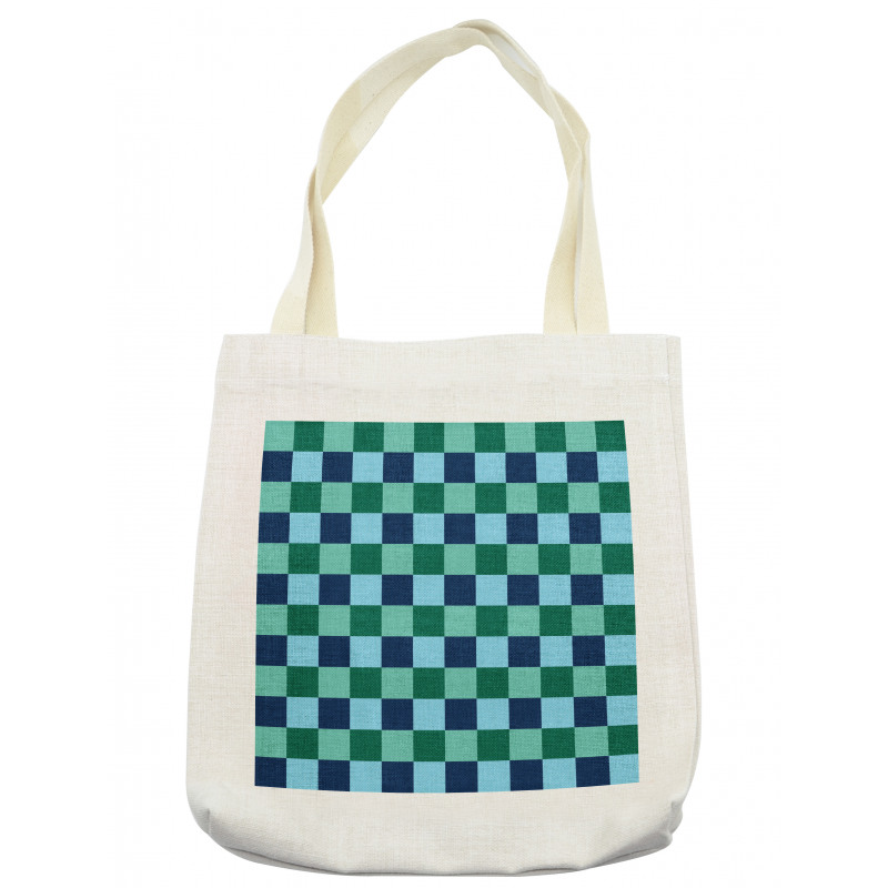 Polka Dot Squares Tote Bag