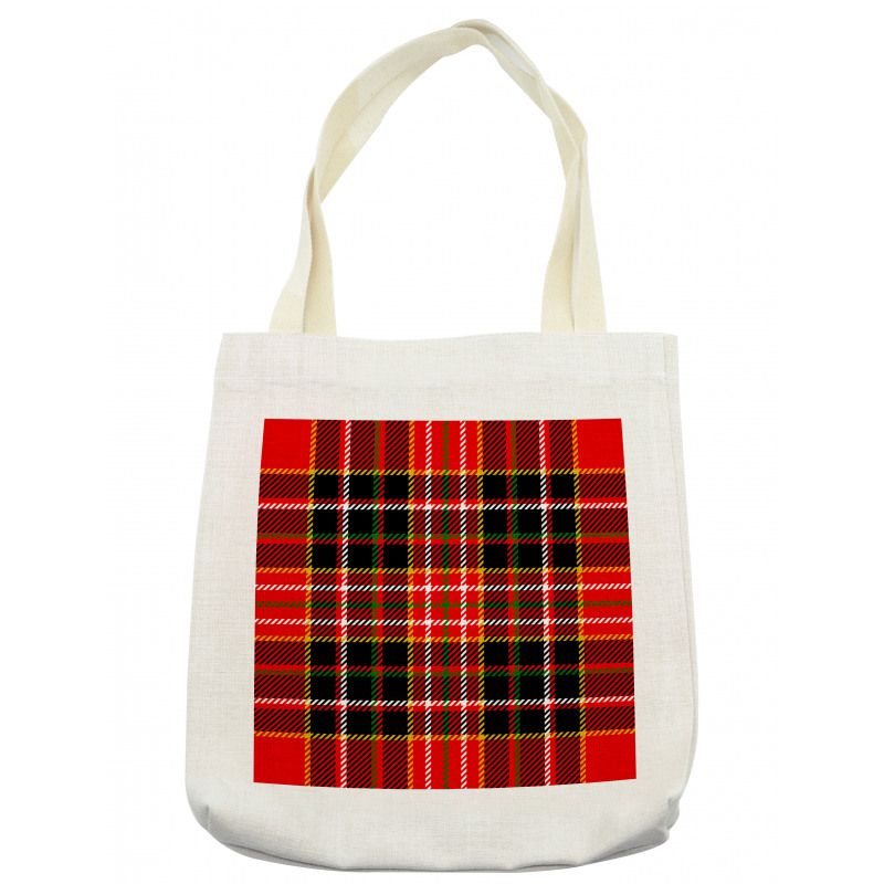 Scottish Tartan Style Tote Bag