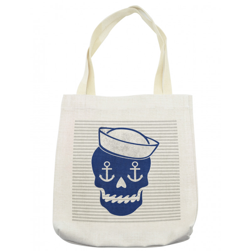 Anchor and Captains Hat Tote Bag