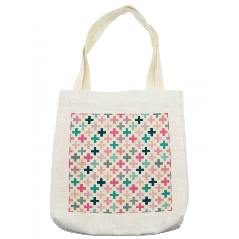 Colorful Hipster Tote Bag