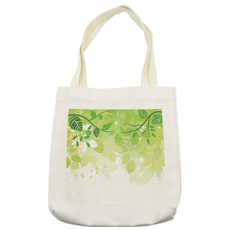 Leaves Fantasy Flora Tote Bag