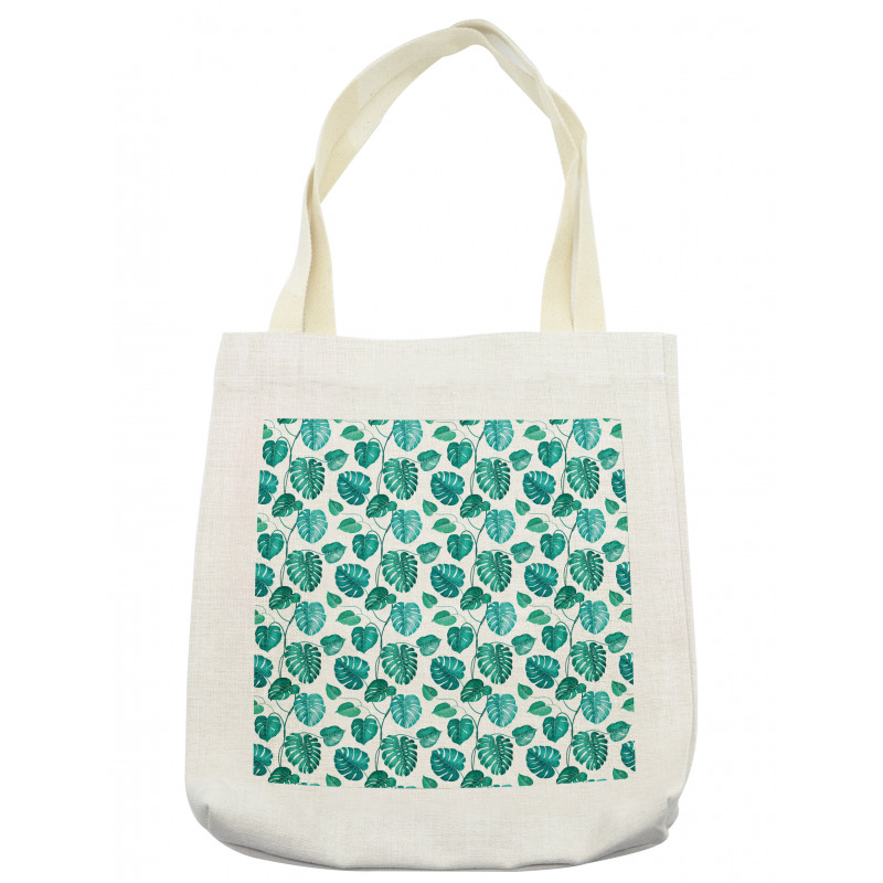 Rainforest Jungle Leaf Tote Bag