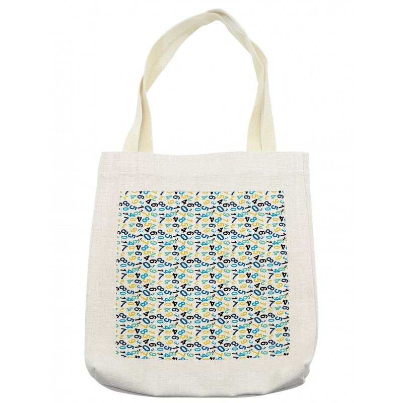 Math Themed Design Tote Bag
