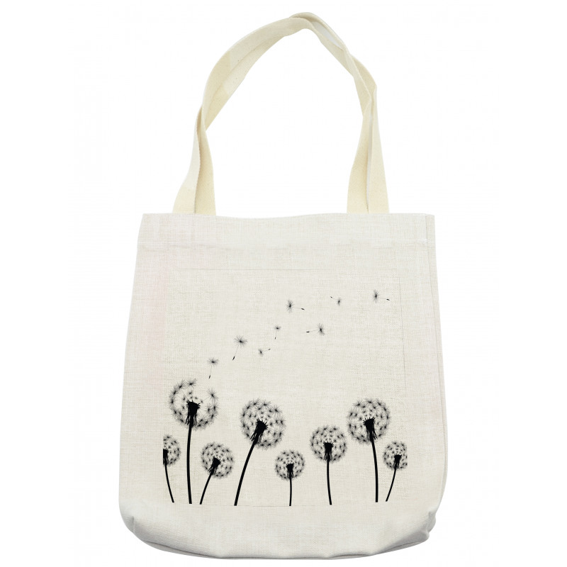 Faded Blowball Plant Tote Bag