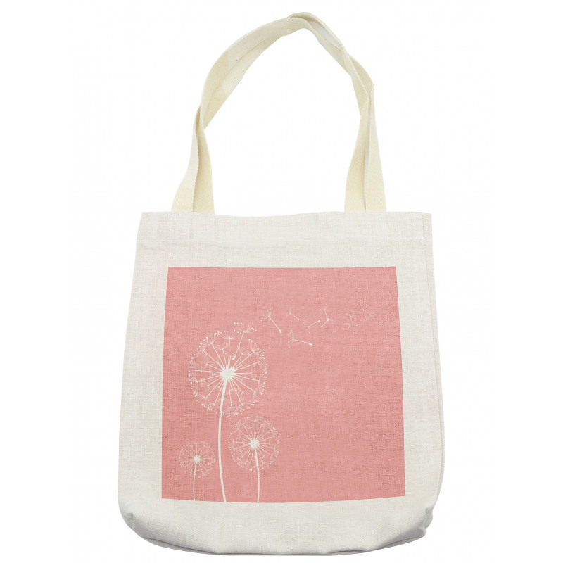 Sketch Style Flowers Tote Bag