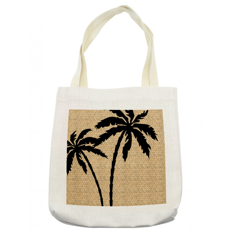 Palm Tree Silhouettes Tote Bag