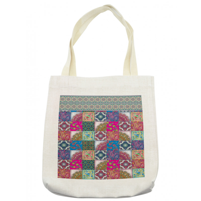 Middle Eastern Paisleys Tote Bag