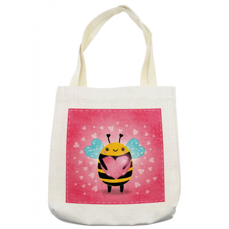 Bumblebee Cartoon Tote Bag