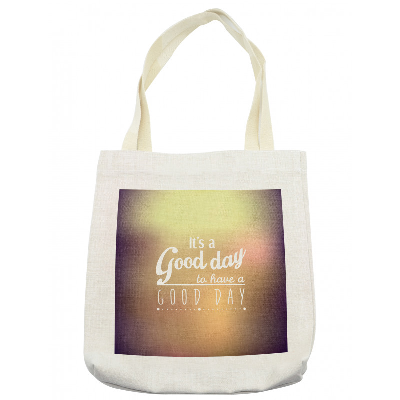 Day Words Tote Bag