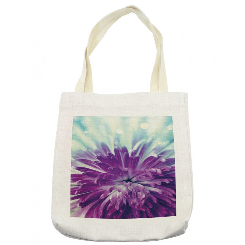 Blooming Floral Motifs Tote Bag