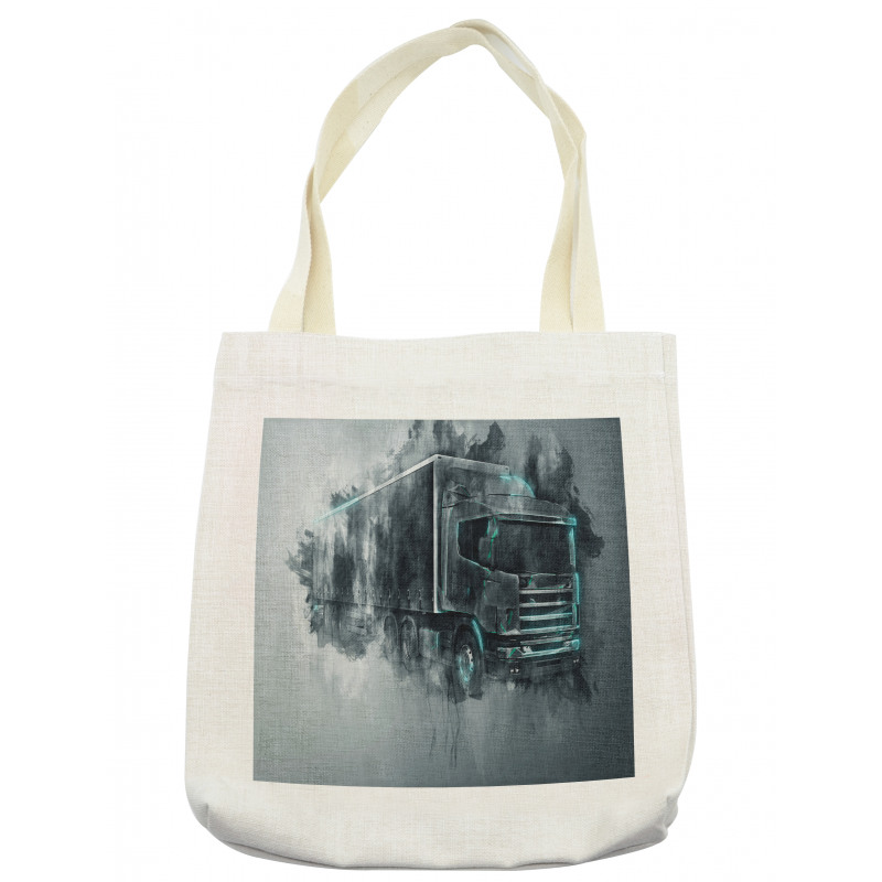 Cargo Delivery Theme Tote Bag