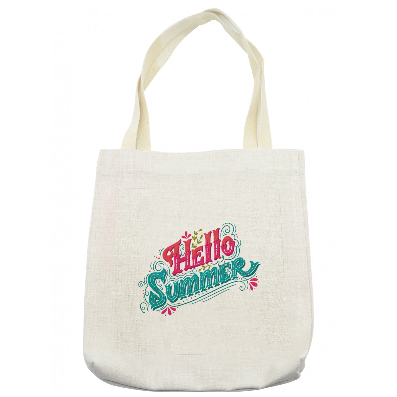 Floral Ornate Details Tote Bag