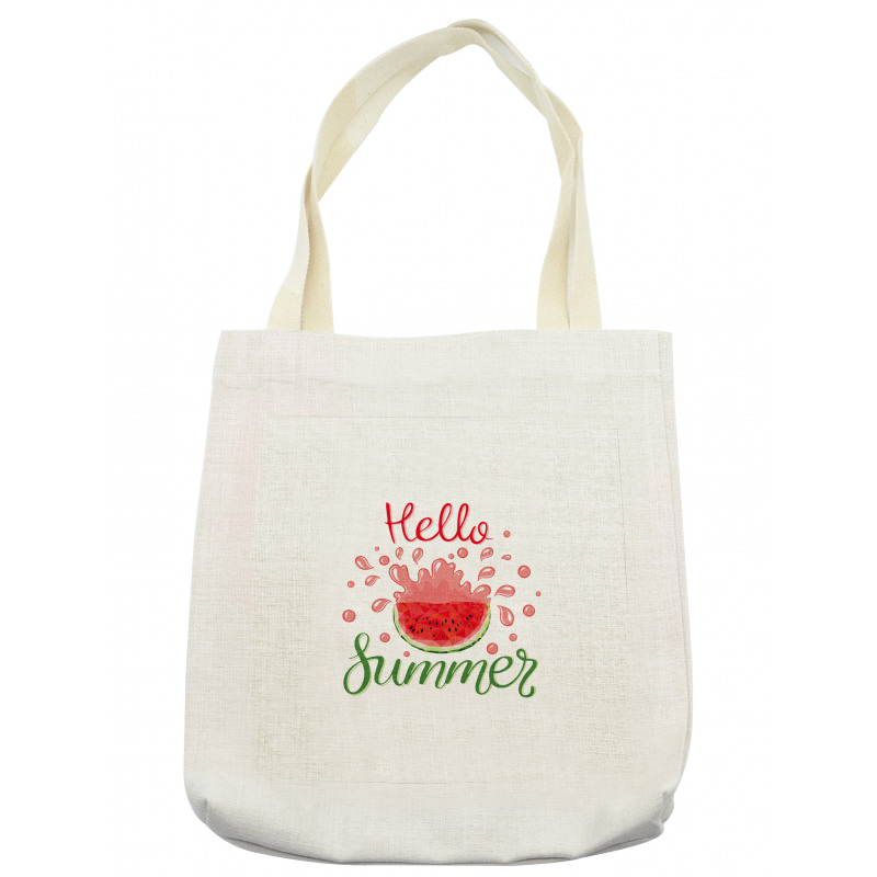 Cartoon Watermelon Tote Bag