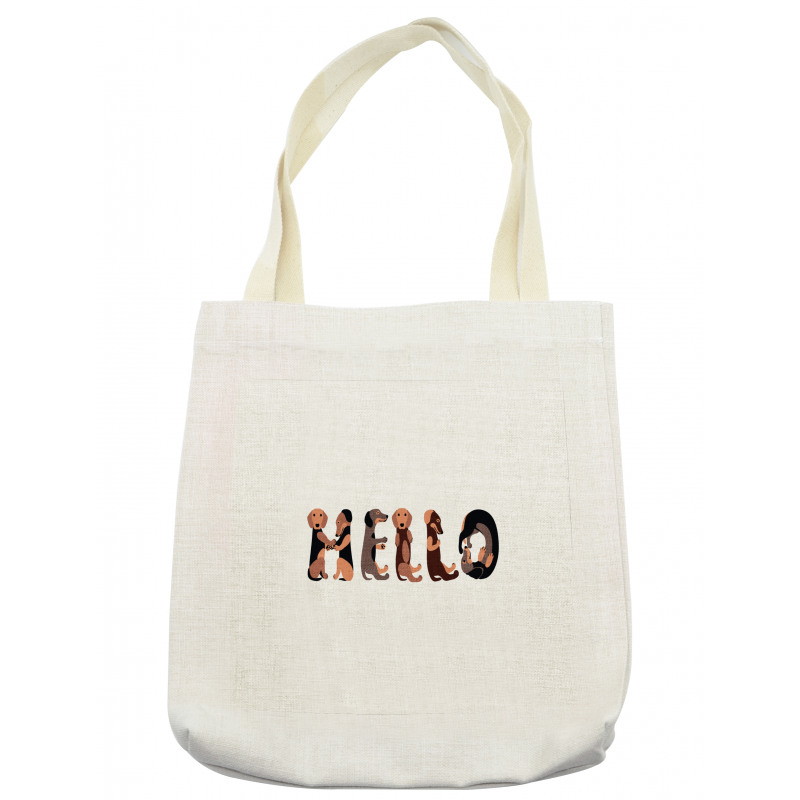 Puppies Saying Hello Tote Bag